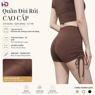 Quần đùi model DK62004.1.2004 Tuấn HD, Dây Rút 2 Bên, Cạp Cao Tập Gym, Thể Thao Co Giãn