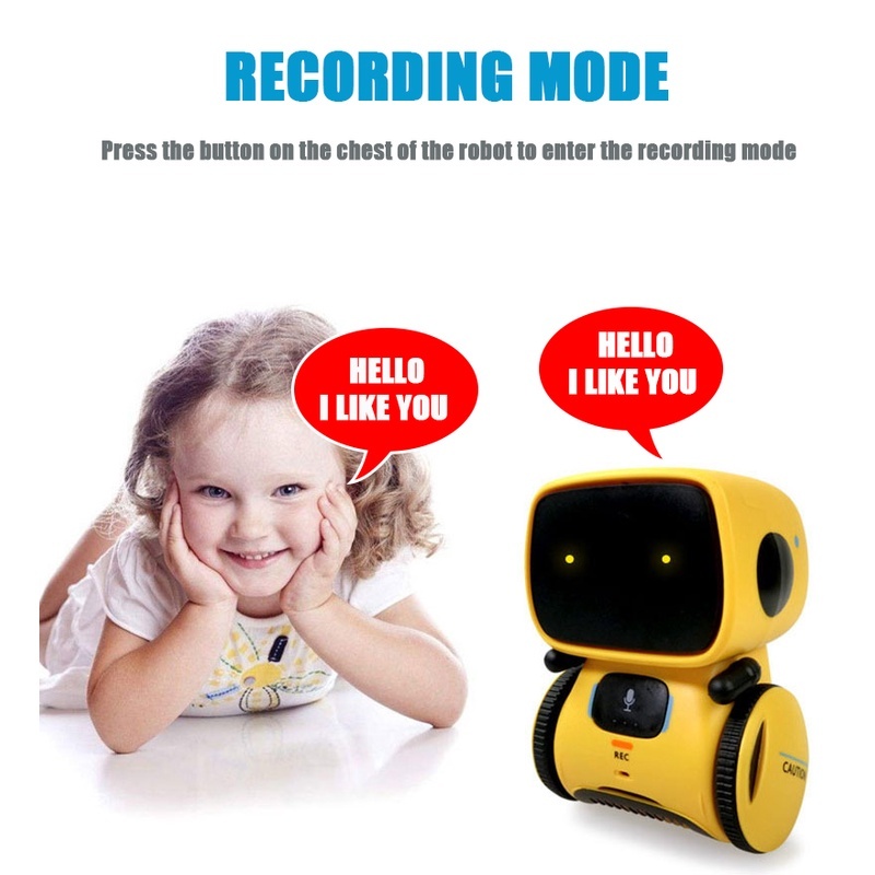 Đồ chơi robot nhảy múa siêu hay trò chuyện tương tác thông minh cảm ứng chạm nhạy bén phát triển trí tuệ làm quà tặng