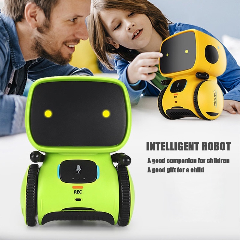 Đồ chơi robot nhảy múa siêu hay trò chuyện tương tác thông minh cảm ứng chạm nhạy bén phát triển trí tuệ làm quà tặng