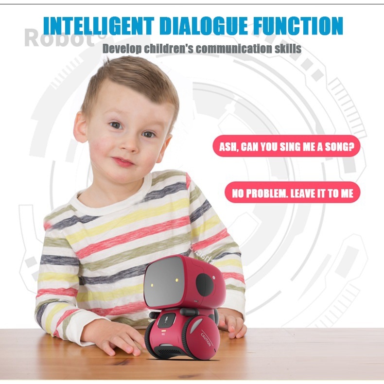 Đồ chơi robot nhảy múa siêu hay trò chuyện tương tác thông minh cảm ứng chạm nhạy bén phát triển trí tuệ làm quà tặng