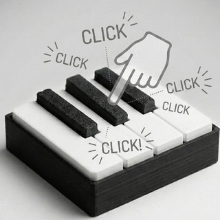 [MÓC KHOÁ] GIẢ LẬP PIANO ️🎹️🎹️🎹 - CLICK CLICK GIẢI STRESS
