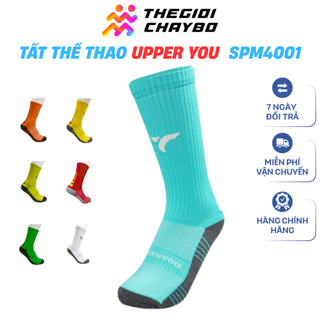 Tất Thể Thao Chạy Bộ Cổ Cao Upper You SPM4001 - Tất Thể Thao Unisex Chống Trượt, Thấm Hút Mồ Hôi