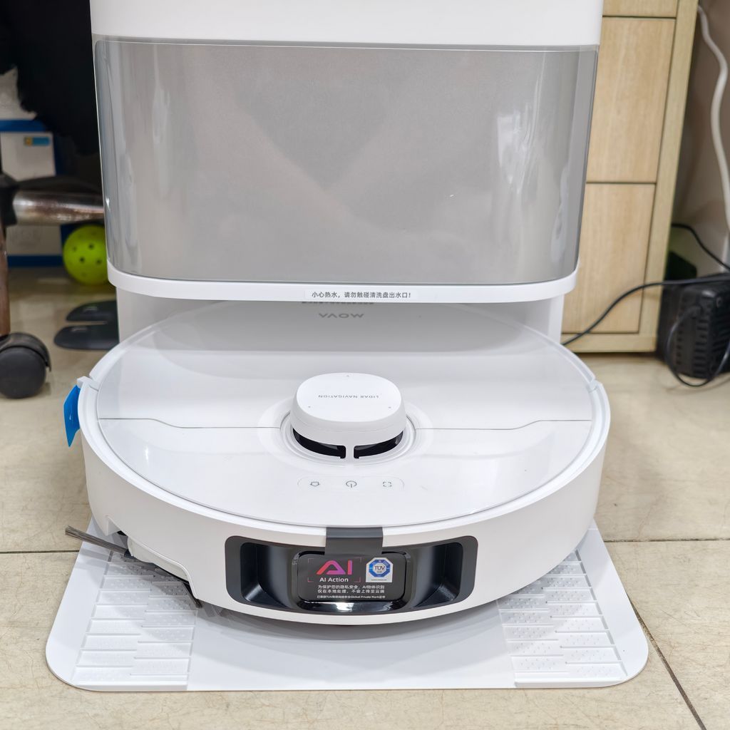 Robot Hút Bụi Lau Nhà Mova P10S Ultra | 12.000Pa Giặt Nước Nóng 75°C | APP Dre@me Home