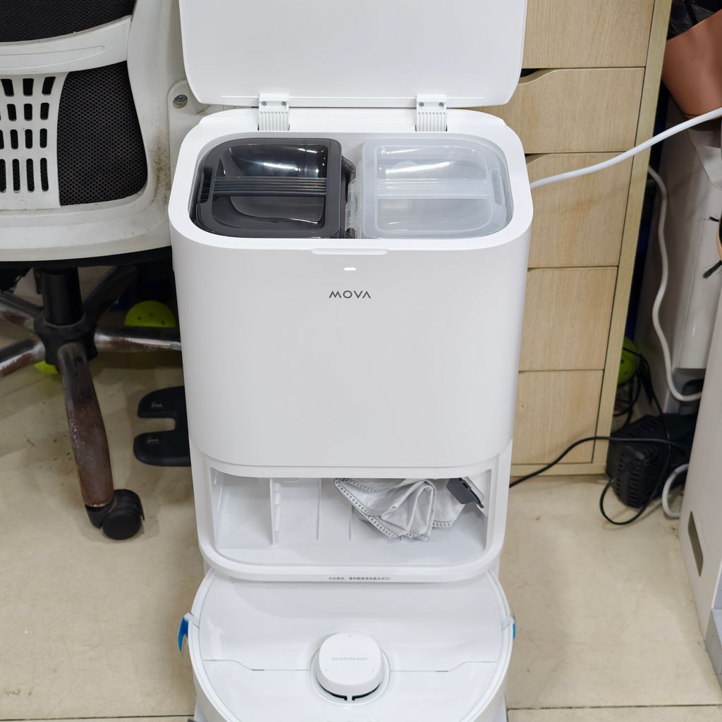 Robot Hút Bụi Lau Nhà Mova P10S Ultra | 12.000Pa Giặt Nước Nóng 75°C | APP Dre@me Home