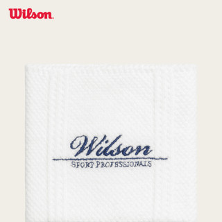 Wilson Unisex Terry Logo Jacquard Wristband Băng Tay Thể Thao WA00023W001001