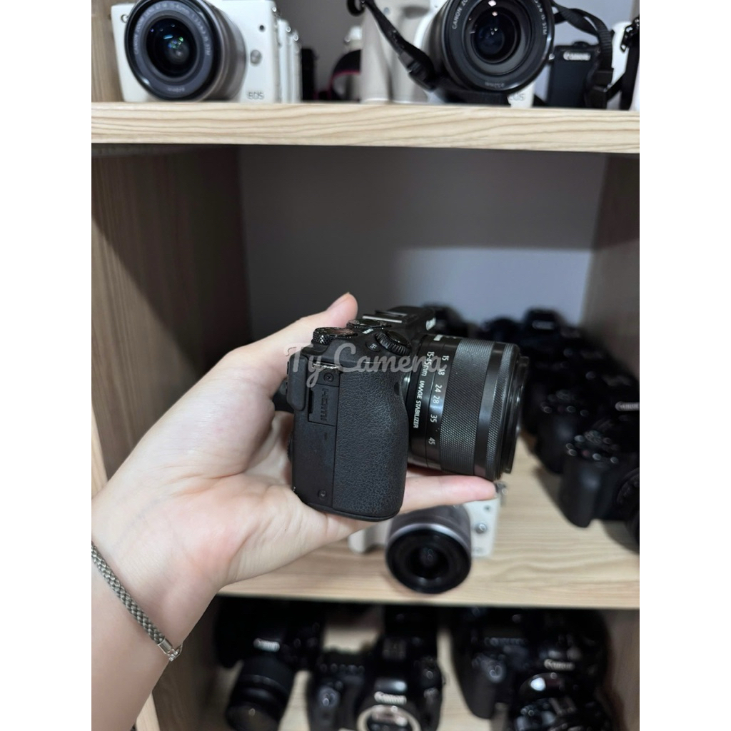 Máy ảnh CANON M3 mới 94-96% đẹp không lỗi (kèm full phụ kiện) | BigBuy360 - bigbuy360.vn