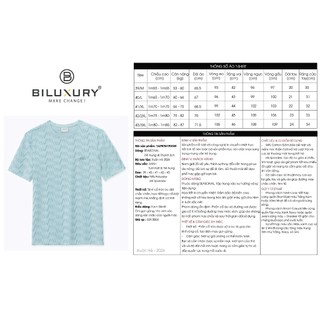[T7_SALE 20%_HT] Áo Phông Nam 1APKT619 Biluxury Form Slimfit Áo Thun Trơn Cotton Co Giãn 4 Chiều Thoáng Mát Co Giãn