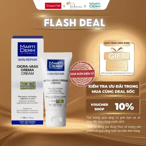 Kem Dưỡng Martiderm Phục Hồi Da Nhạy Cảm, Kem Dưỡng B5 MartiDerm Skin Repair Cicra Vass Cream 30ml