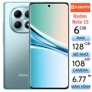 Điện Thoại Xiaomi Note 15 6GB/128GB Fullbox Mới Nguyên Seal Pin 6000 Có NFC BH 18 Tháng