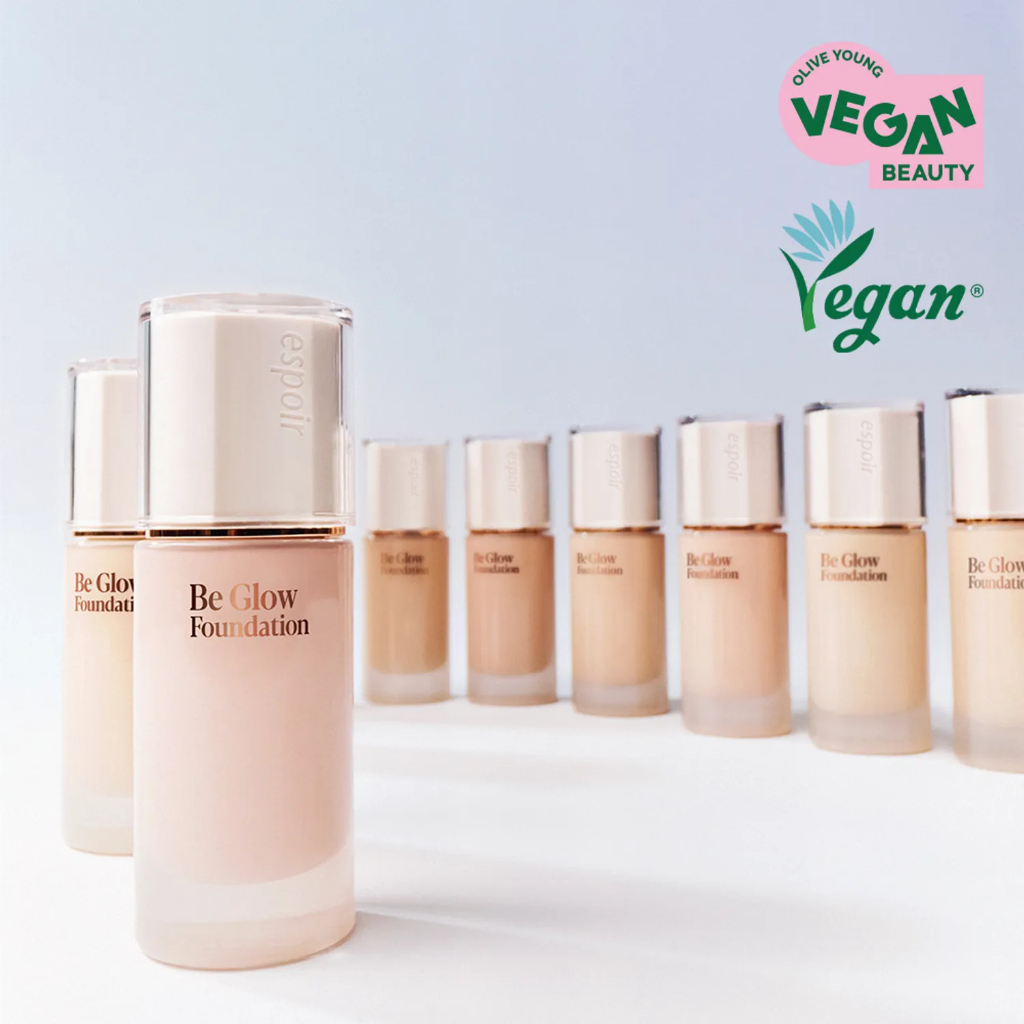 Kem Nền Căng Bóng Rạng Rỡ ESPOIR Be Glow Foundation 2025 SPF27 PA++ 30g