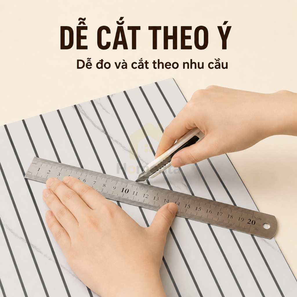 Giấy Dán Tường Vân Gỗ Lưới 3D Có Sẵn Kéo Kích Thước 40x300 60x300cm Nhiều Màu Tuỳ Chọn trang trí phòng khách phòng ngủ