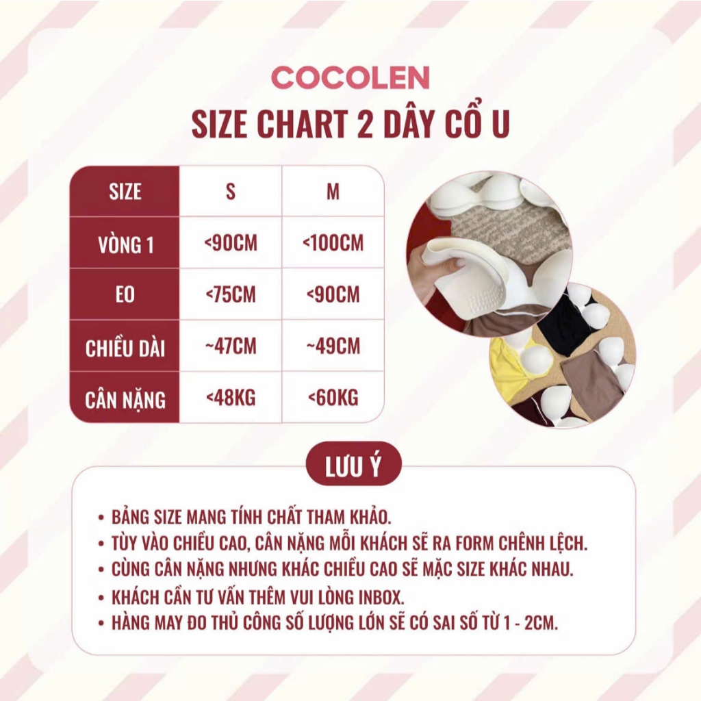 [CÓ MÚT] Áo 2 Dây Cổ U Có Đệm Cao Su Thoáng Khí - Chất Liệu Cotton Rib Hàn Co Giãn Thoải Mái, Form Ôm Body Tôn Dáng A012
