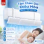 Tấm Chắn Gió Điều Hòa Cao Cấp Xoay 180 Độ 3 Cánh, Điều Chỉnh Kích Thước