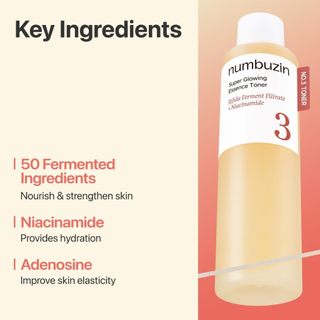 Numbuzin No.3 Toner 200ml Chính Hãng – Dưỡng Sáng, Căng Bóng Da, Cấp Ẩm Sâu, Mờ Thâm Nhanh, Essence Toner