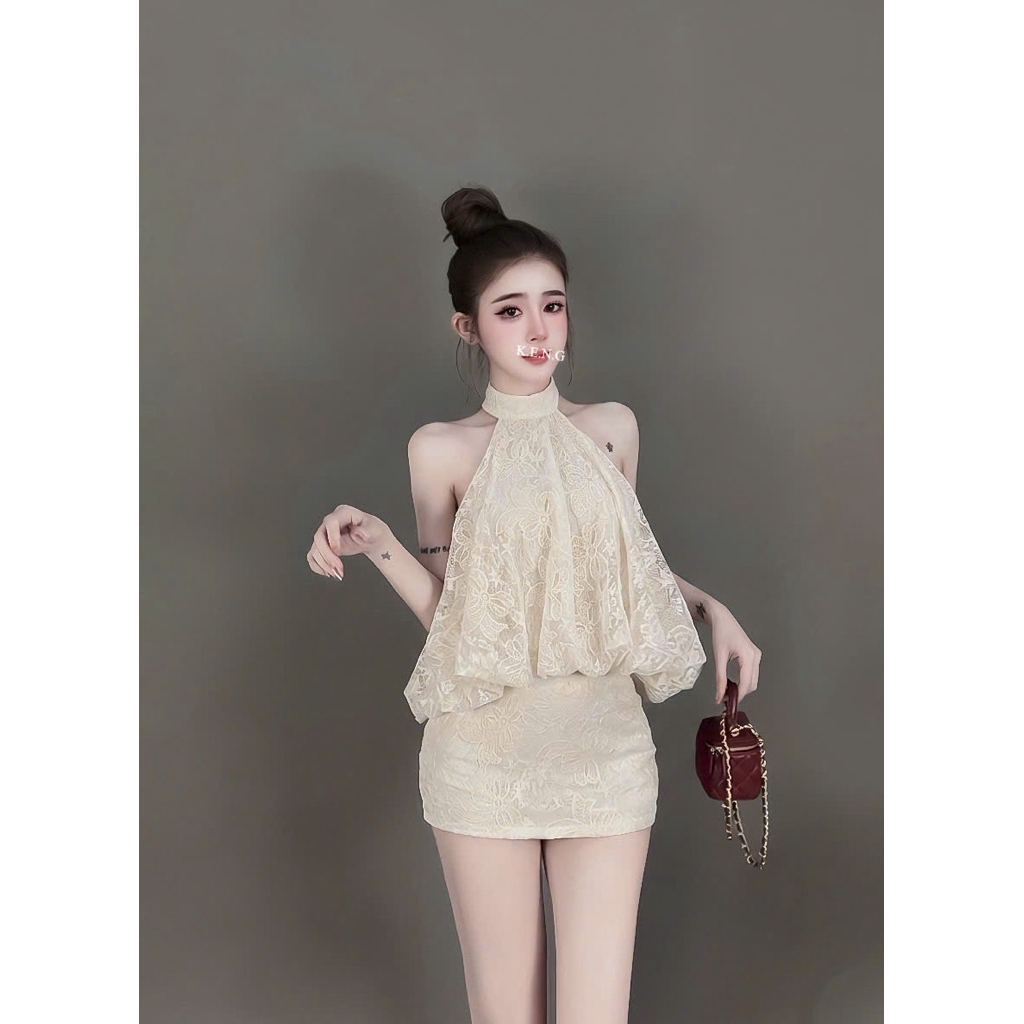 set yếm ren   sz s,m