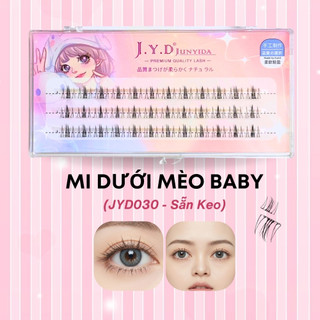Mi Giả Sẵn Keo Lông Mi Dưới Ngọn Lửa Nhỏ tự dính - Mi mềm nhẹ nhiều dáng xinh