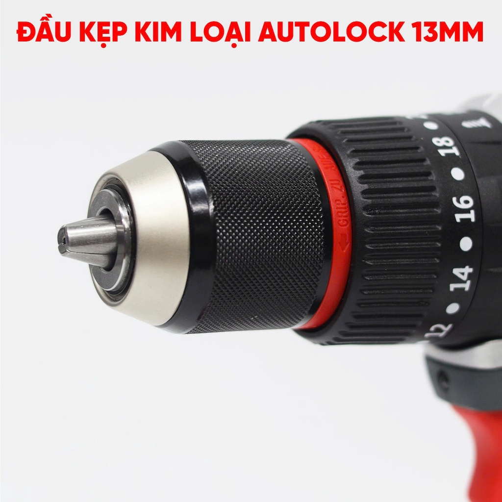 [Kèm Phụ Kiện] Máy Khoan Tường Rút Lõi Workfix 95N WF-ID1395N Không Chổi Than 3 Chức Năng Bắn Vít