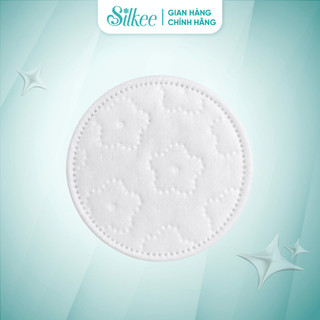 [COMBO 3] Bông tẩy trang Silkee Sakura Round 150 Miếng Tròn - Cotton Mềm Mịn, Không Xơ Bông