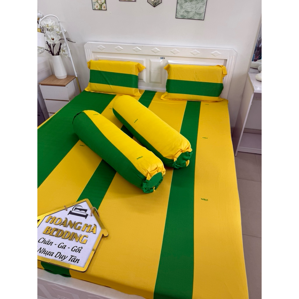 BỘ ga thun lạnh có 2 ÁO GỐI ÔM DÂY KÉO
