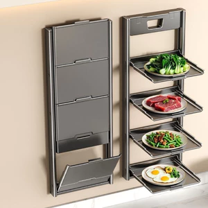 Kệ để đồ nhà bếp, giá đựng đồ nhà bếp gắn tường