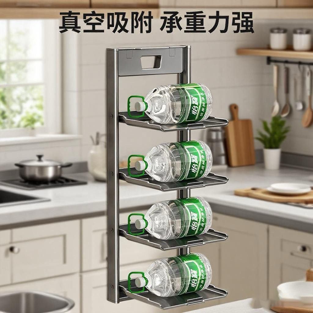 Kệ để đồ nhà bếp, giá đựng đồ nhà bếp gắn tường