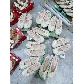 Sục Xẹp Đính Nơ Hàng Nhập QC Fullbox/Mieo Shoes D3220