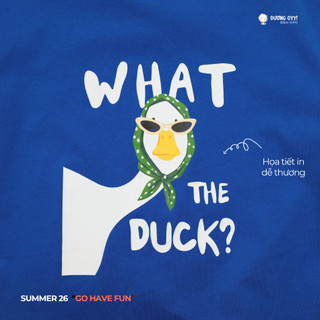 S26 Áo thun trẻ em cotton Vịt WTDUCK size 14-38KG dáng suông style Hàn Quốc | Dương Oyy D010426234