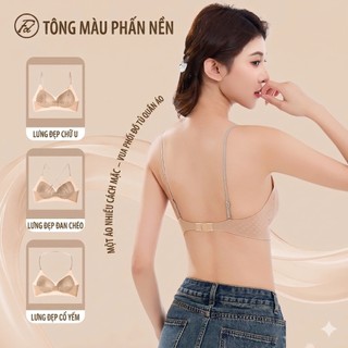 Áo Ngực Khoét Lưng Sâu Santony 623 - Giải Pháp 3 Kiểu Mặc Đa Năng, Chống Tuột Chuyên Dụng Cho Váy Quây & Đồ Sexy