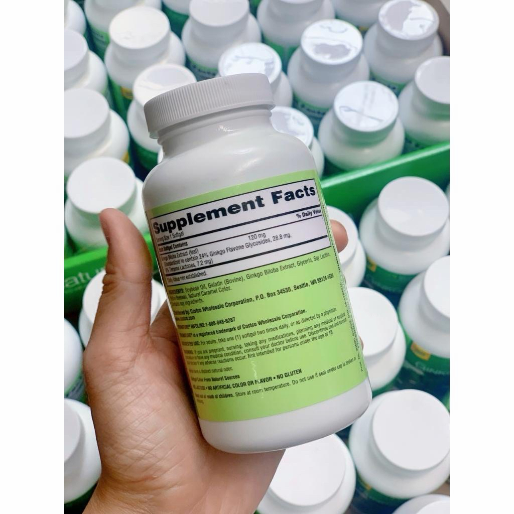 combo 2 chai bổ não Ginkgo biloba 340v