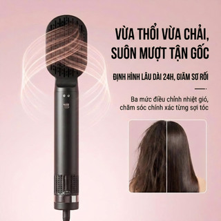 Máy Sấy Tóc Tạo Kiểu 5in1 Lokykin Fitz AirStyler Đa Chức Năng Công Nghệ Ion Giảm Hư Tổn Tóc 1300W