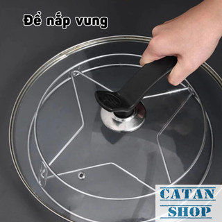 Đế Lót Nồi Chảo Inox Cách Nhiệt Hình Ngôi Sao, Đế Kê Nồi Hai Mặt, Giá Hấp Inox Xửng Hấp Đa Năng