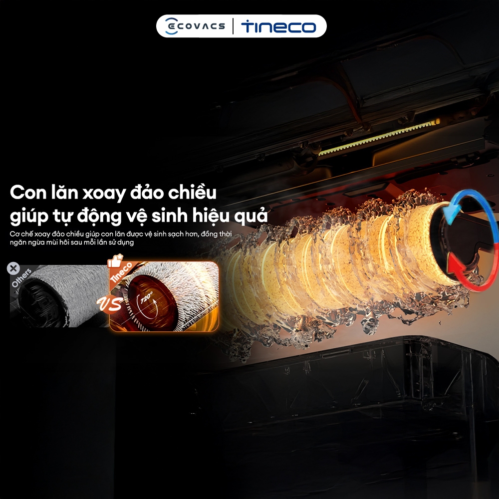 Máy hút bụi lau sàn khô ướt Tineco Floor One S6 Stretch Steam | I6 Stretch Plus - Bảo hành 24 Tháng