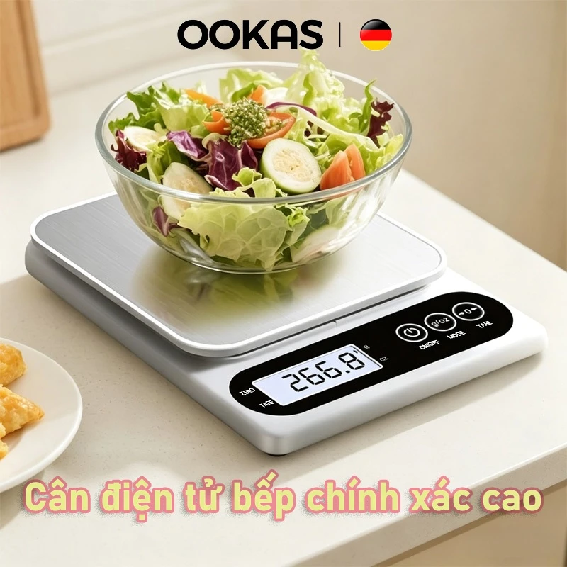 Cân điện tử OOKAS mặt trước