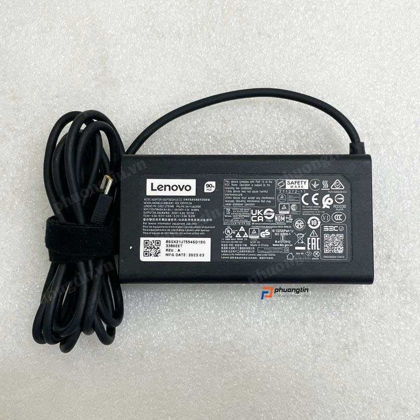 Sạc Lenovo 100W 20V- 5A Chân Sạc Type C -Sạc Zin Hãng, Tặng Kèm Dây Nguồn