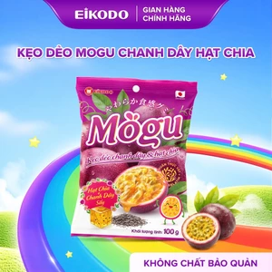 Kẹo Dẻo Mogu Chanh dây & Hạt Chia 100g EIKODO SINCE 1877