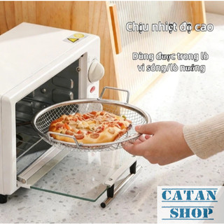 Bộ Khay Ráo Dầu Inox 304 Cao Cấp Đựng Thực Phẩm Chiên Rán Luộc Tiện Dụng Cho Mọi Gian Bếp