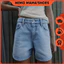 ZARA QUẦN SHORT JEAN XANH WASH NHẸ – FORM ĐẸP TÔN DÁNG (Q250418004)