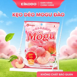 Kẹo Dẻo Mogu Đào Sấy 100g EIKODO SINCE 1877