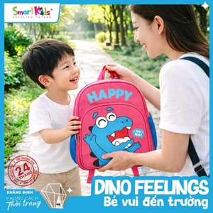 Balo mẫu giáo Smartkids Dino Feelings cho bé từ 3 tuổi