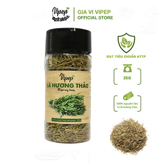 Gia Vị Lá Thảo Dược Vipep - Lá Nguyệt Quế, Húng Quế, Hương Thảo, Xạ Hương, Lá Mùi Tây, Lá Kinh Giới