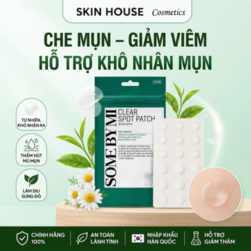 Miếng Dán Mụn Some By Mi Clear Spot Patch Bảo Vệ Nốt Mụn, Hỗ Trợ Làm Khô Nhân Mụn Skin House