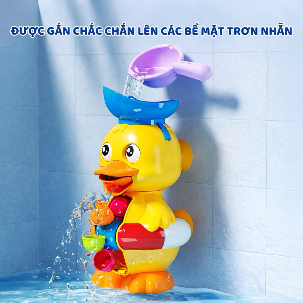 Đồ Chơi Nhà Tắm Đồ Chơi Thác Nước Vịt Con Vịt Chong Chóng Vịt Đồ Chơi Nước Vịt Funny   - PUPU HOUSE