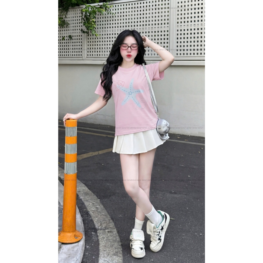 Áo Thun BabyTee SAO BIỂN Dễ Thương Đi Biển Mùa Hè Chất Cotton