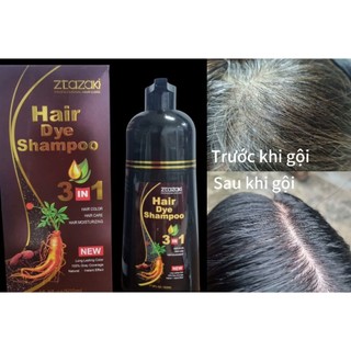 Dầu Gội đầu đen tóc, óng mượt, phủ bạc ZTAZAKI!