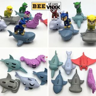 Đồ chơi Chó cứu hộ phiên bản đại dương Paw Patrol Aqua Pups mới nhất, xuất dư không hộp - BEE VNXK