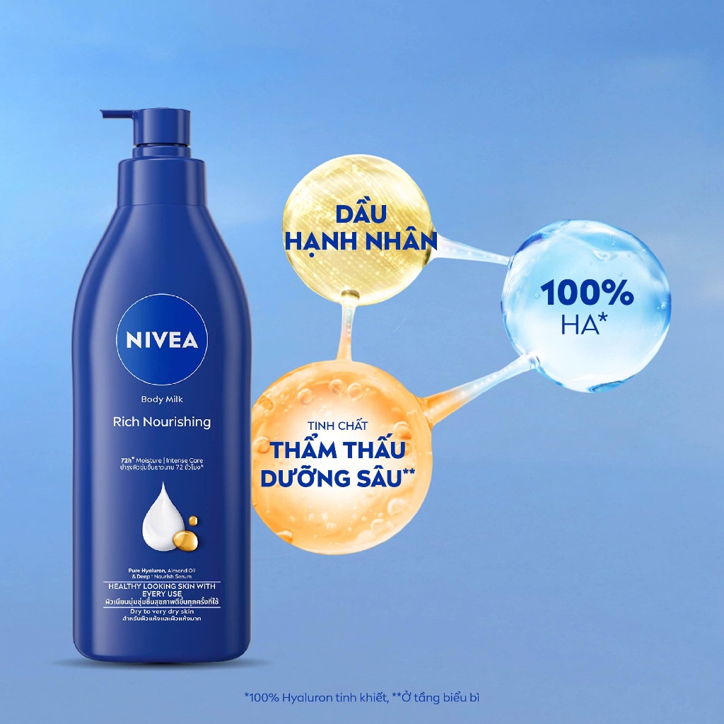 Bộ 2 Sữa Dưỡng Thể NIVEA Dưỡng Ẩm Chuyên Sâu (500 ml) và Tinh Chất Dưỡng Thể NIVEA Vitamin C&AHA (300 ml) - 80212+99197 | BigBuy360 - bigbuy360.vn