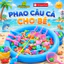 Đồ Chơi Câu Cá BỐ KHỦNG LONG 42 Chi Tiết Kèm Phao SIÊU TO Có Cần Câu Nam Châm Rổ Đựng Đồ Chơi Mùa Hè Cho Bé