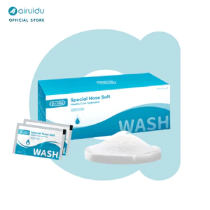 Airuidu YT310 Muối rửa mũi dịu nhẹ và không gây kích ứng thành phần tự nhiên 60 gói.