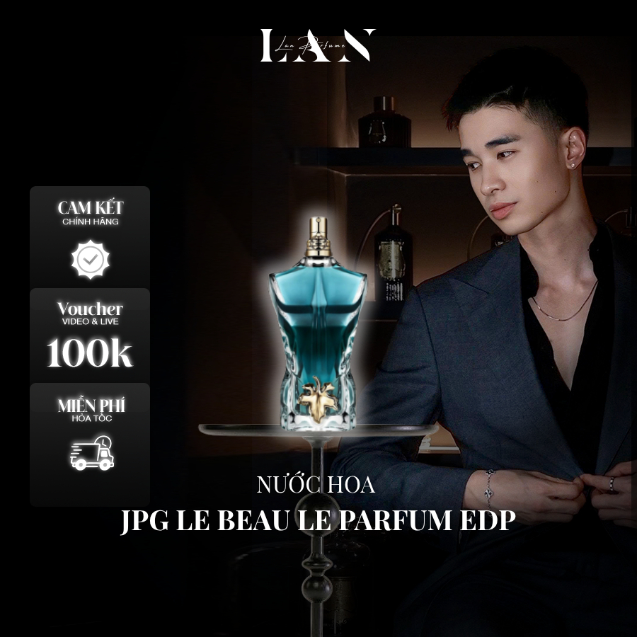 [LAN] Nước hoa Nam JPG Le Beau Le Parfum EDP 125ml Fullbox