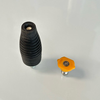 Combo 2 béc khớp nối nhanh dành cho dụng cụ rửa xe - combo 1 béc xoáy và 1 béc 15 độ